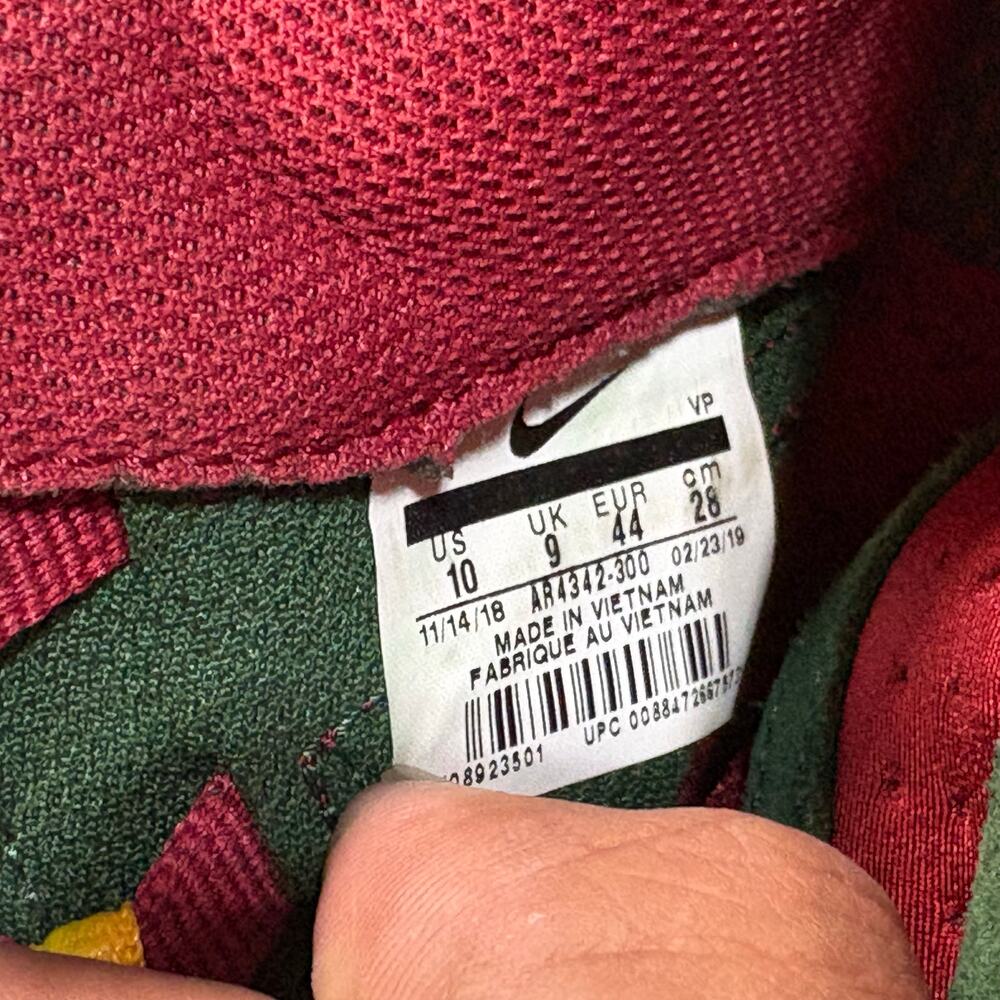Nike Zoom GP Sonics Gary Peyton Retro AR4342-300 Size 10 Men’s Preowned No Box - Picture 7 of 7